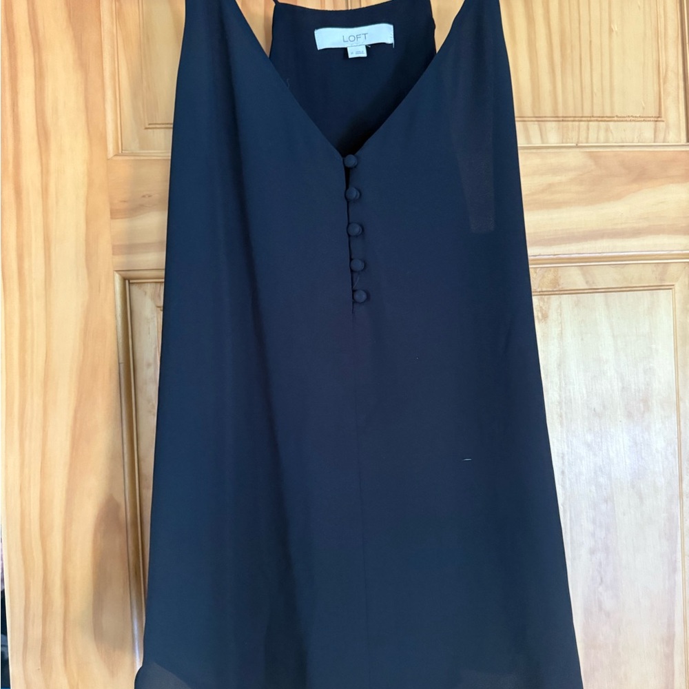 LOFT Elegant Black Top